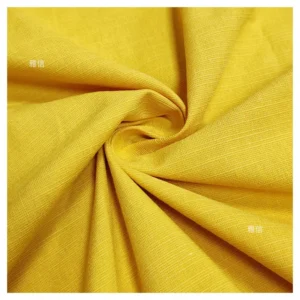HR798 2025 New Style Material Cotton Rayon Blend Linen Cotton Fabric for Casual Shirt Dress 110gsm