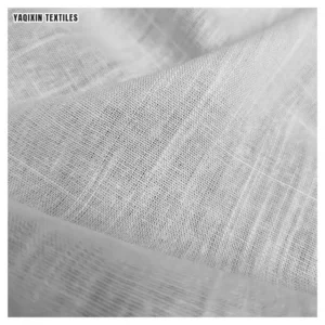 YX2168-1 China Manufacturers Stone Washed Linen Blend Fabric 180gsm 70/30 Rayon/Linen Fabric