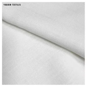YX2168-1 China Manufacturers Stone Washed Linen Blend Fabric 180gsm 70/30 Rayon/Linen Fabric