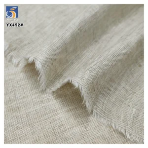 YX452 High Quality Medium Weight Eco-friendly 180-260gsm Plain Pure 100% Linen Fabric
