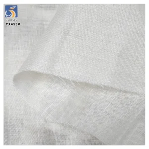 YX453 Cheap Linen Fabric Roll 140gsm Soft White 100 Pure Linen Fabric for Clothing Infant