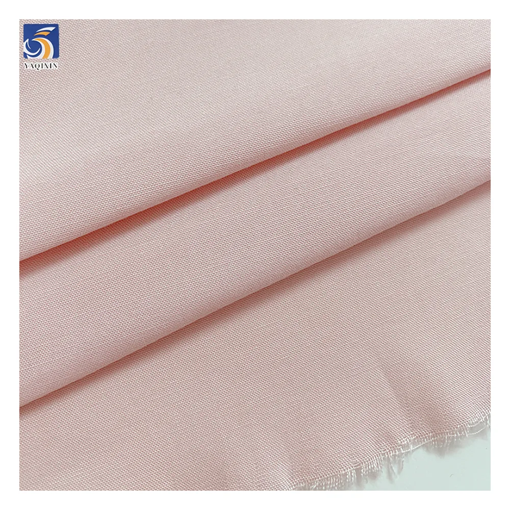 A2475 140g/m 60 Lyocell 40 Cotton Poplin Soft Pink Lightweight Fabric Cotton/Lyocell Blend Fabrics for Dress