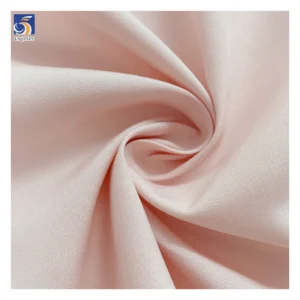 A2475 140g/m 60 Lyocell 40 Cotton Poplin Soft Pink Lightweight Fabric Cotton/Lyocell Blend Fabrics for Dress