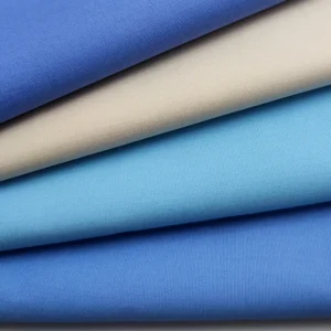 Guangzhou Textile Fabric 400 Color Stock Wholesale Price Solids Poplin 100 Cotton Fabric for Online Sales