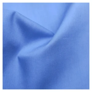 Guangzhou Supplier 400+Colors Woven Plain 100% Cotton Poplin Shirt Fabric for Dresses Clothing Textile
