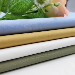 A2137 155gsm Twill Cotton High Density Fabric Textile Hot Sale Chinese Hanfu Shirt Cotton Khaki Fabric