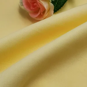 A2060 Hot 125gsm Yellow Washed Fine-Twill Thailand 100% Cotton Fabric for Children's Clothing