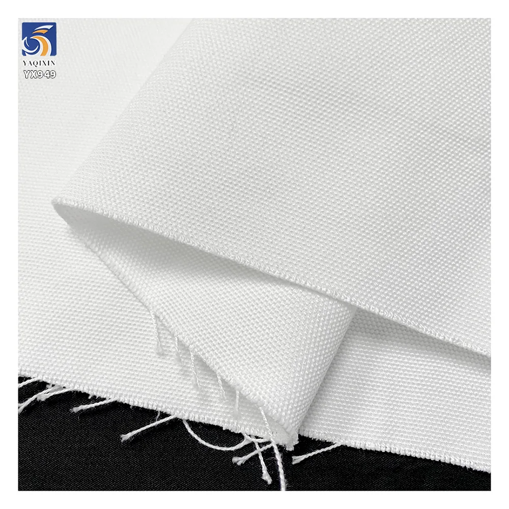 YX949 High Quality Low Price 460g/m² Heavyweight Woven 100 Polyester Canvas Fabric 16oz Canvas Fabric for Backpack Bags