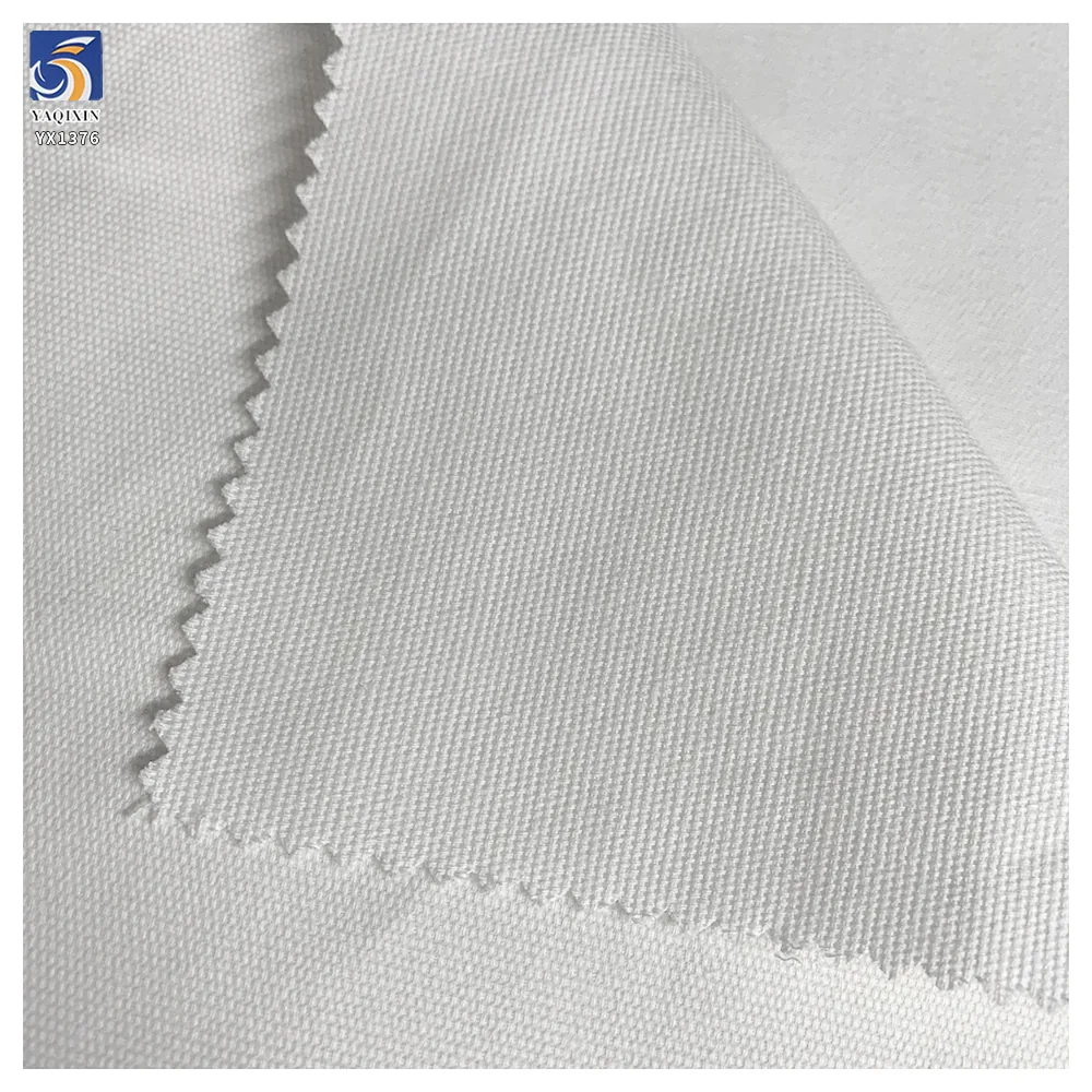 YX1376 6*6 255gsm 1 Meter Top Quality Canvas Bag Backpack Fabric Silky Smooth 100% Cotton Woven Canvas Fabric for Bag