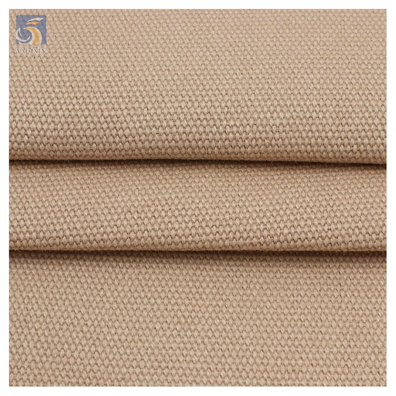 Wholesale 7+7 Canvas Material Bag Fabric 16 Oz 100 Cotton Canvas Fabric for Tote Bag Making
