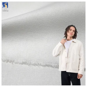 YX778 10*10S 280gsm 10 oz Wholesale Plain Woven 100 Cotton Canvas Fabric Breathable Cotton Fabric for Man's Shirts