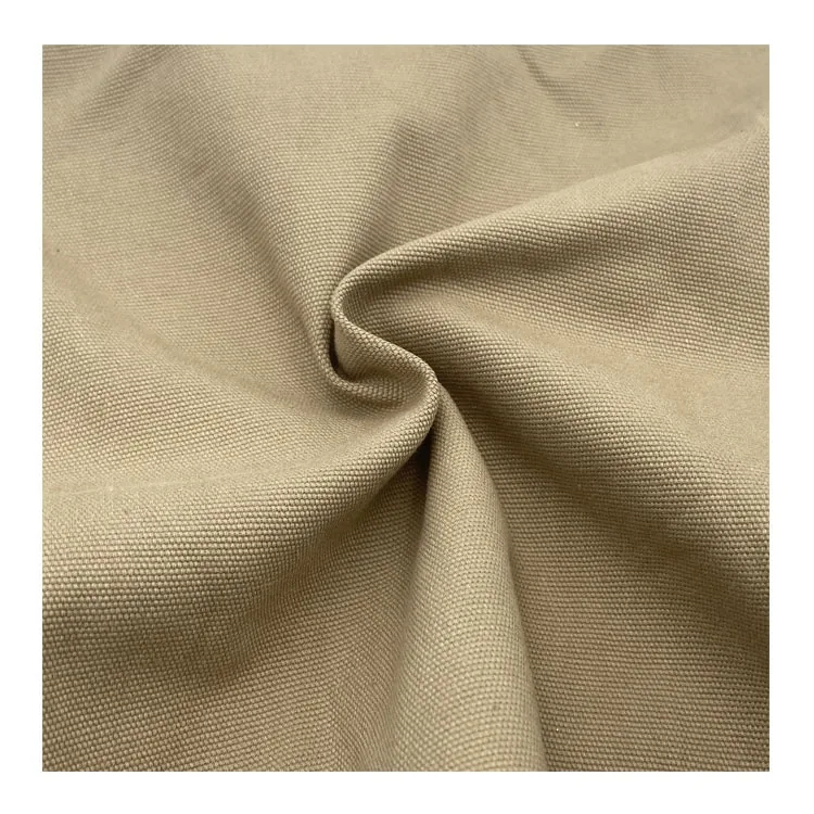 A2127 Plain Color 220gsm Cotton Canvas Fabric 100% Cotton Fabric for Clothing