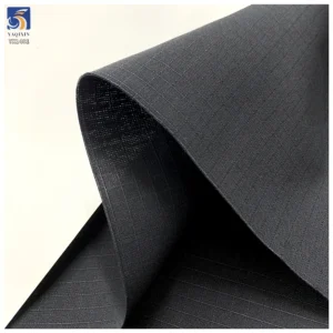 YX1481 230gsm 65% Polyester 35% Cotton Grid Jacquard Fabric for Workwear Pants Outdoor Trousers and Utility Apparel