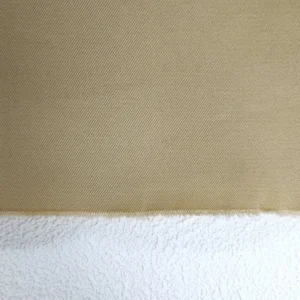 A2272 Khaki 255gsm Washed Polyester Cotton Spandex Stretchy Fabric 32*16 Twill Mercerized Cotton Fabric for Trousers