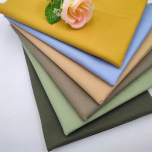 A2177 230gsm 21*16 Manufacturer Plain Washed 100% Cotton Fabric Stretch Carhart Cotton Twill Khaki Fabric for Cargo Pants