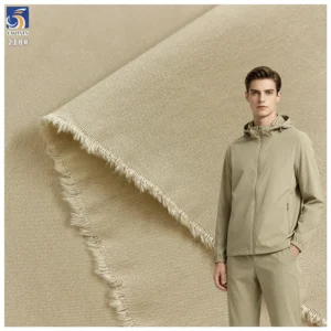 Y-218 100g Washed Thin Spring and Autumn Windproof Jacket Fabric 75D T8 Lightweight 2 Way Stretch 100% Polyester Fabric