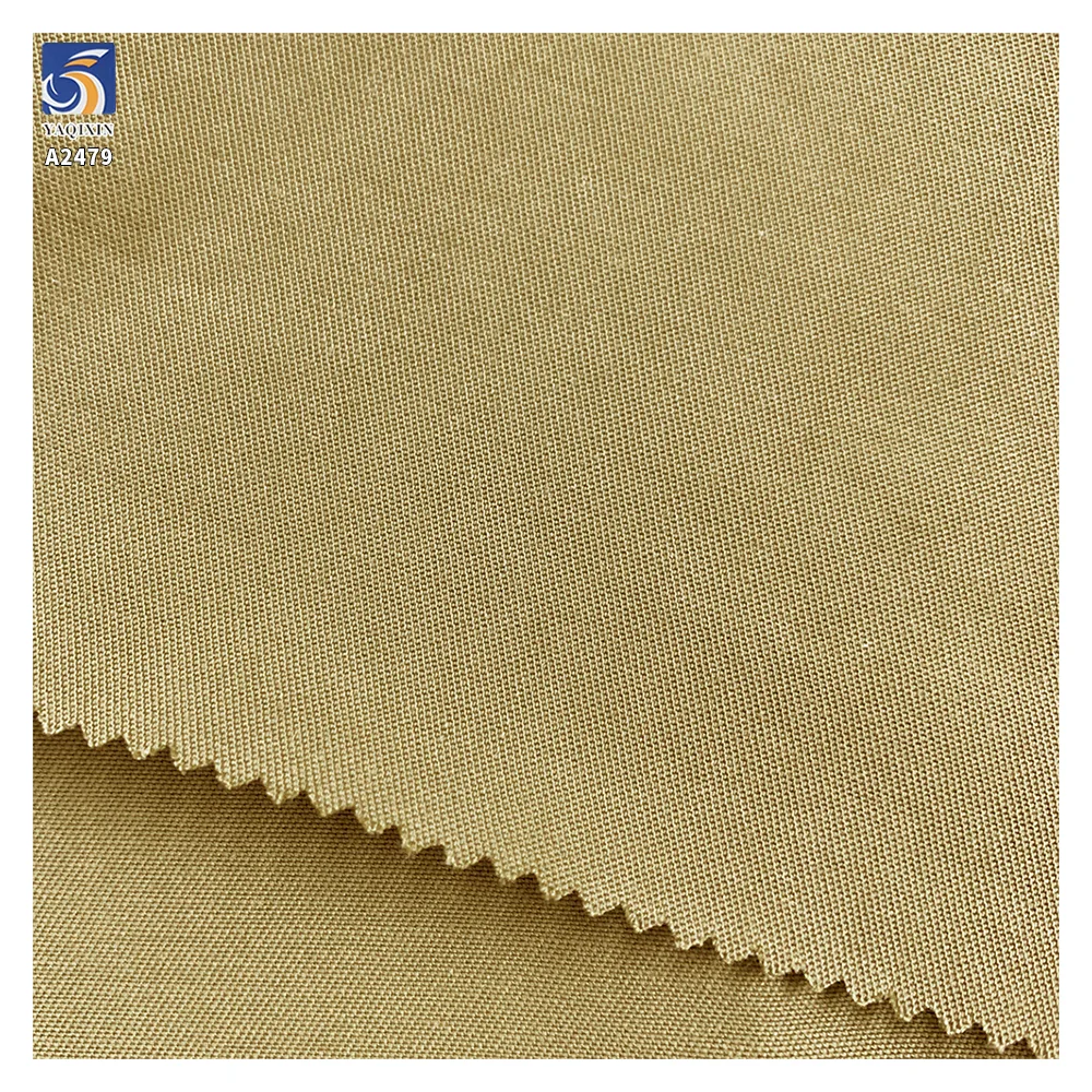 A2479 Lightweight Summer 185g/m Sand Washing 50% Lyocell 50% Cotton Woven Plain Fine Twill Fabric for Shirts and Trousers
