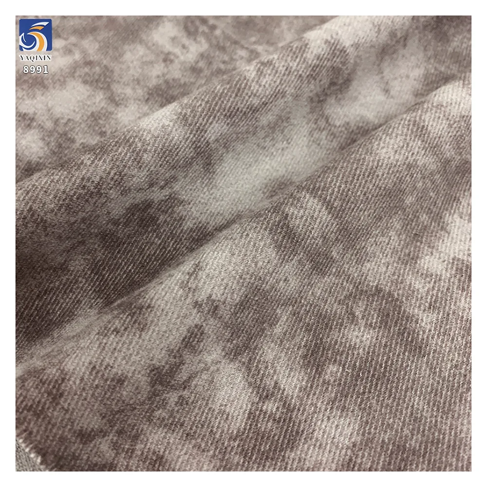 A8991 Custom Retro 360g Heavyweight Twill Fabric for Light Brown Cotton Jackets 100% Cotton Top Quality Twill Fabric