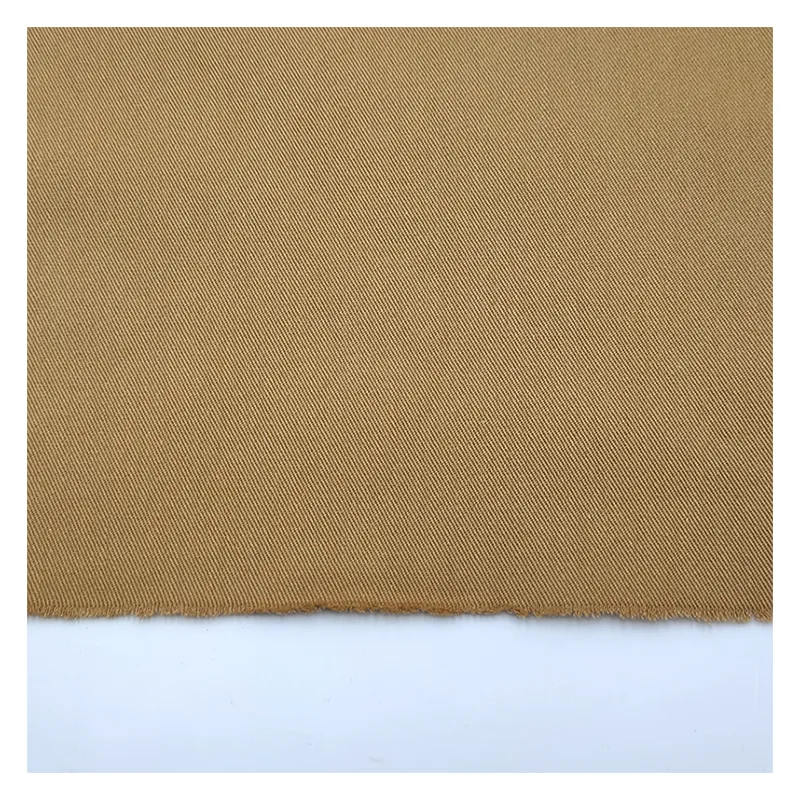 A2188 270gsm Khaki Chino 100%Cotton Twill Fabric Man Jacket Shirt Cotton Bengaline Fabric for Clothing Textile