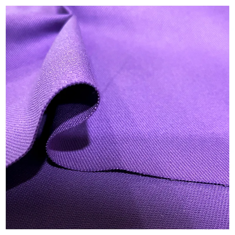 A2181 7S*7S 360gsm 100% Cotton Twill Factory Dyed  Workwear Fabric Heavyweight Coarse Card Twill Cotton Fabric