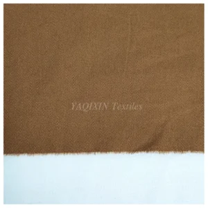 A2231 Brown 270g Double Herringbone Cotton Twill Fabric 150cm Brushed Cotton Casual Jacket Dress Fabric by Meters