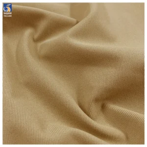 YX1168 Cheap 280gsm 100% Polyester Woven Khaki Twill Fabric for Pants Shirts Overalls Dresses Poly Coarse Twill Fabrics