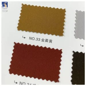Y-221 Abrasion Resistant 170g 100% Polyester Plain Oxford Wrinkle Free Fabric 165cm for Windbreaker Wholesale Price