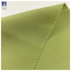 DV-6675 Factory Direct 115g 50% Cotton 50% Polyester Khaki Fine Twill Fabric 150cm Dress Shirt Twill Pants Fabric Textile
