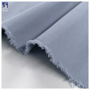 YX1170 Thicken 280gsm 100% Polyester 3/3 Twill Washed Fabric 1 Meter Plain Dyed Polyester Twill Trench Coat Dress Fabric