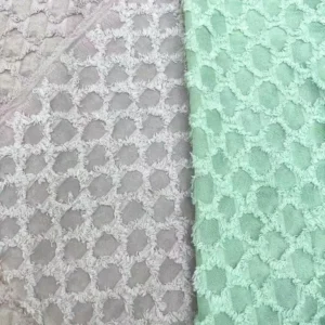 YX1254 130gsm Polyester Diamond Pattern Textured Jacquard Fabric 2026 New Spring Fashion Women's Wear Jacquard Fabric