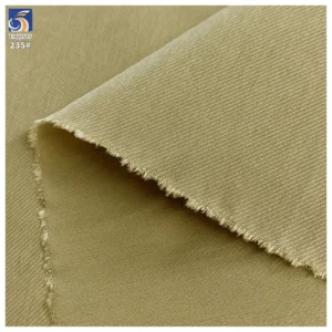 Y-235 110g Lightweight High Shrinkage Cavalry Twill Fabric 100% Polyester 2/1 Twill Fabric for Pants Casual Wear Wholesale