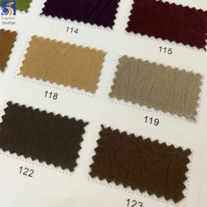 DV-6720 Retro 160g 100% Polyester Double Sided Beige Grey Crushed Satin Fabric Hand Crinkled Texture for Womens Dress