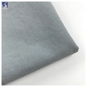 Y-211 High Quality 150g 1 Meter MOQ 100 Polyester Silky Cotton Feel Water Repellent Fabric 160cm for Jacket Trench Coat Pant