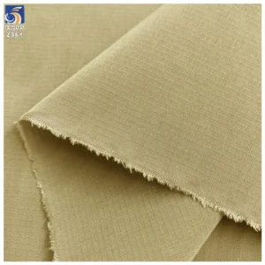 Y-236 115g China Supplier Material 100% Polyester 6x2mm Stripe Jacquard Cotton Feel Fabric 150cm for Men's Casual Pants