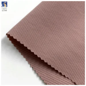 Y-179 145g 1 Yard MOQ Spring Lightweight Thin 100% Polyester Soft Antistatic Fine Twill Fabric for Trench Coat Windbreaker
