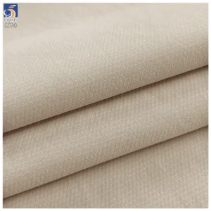 Y-179 145g 1 Yard MOQ Spring Lightweight Thin 100% Polyester Soft Antistatic Fine Twill Fabric for Trench Coat Windbreaker