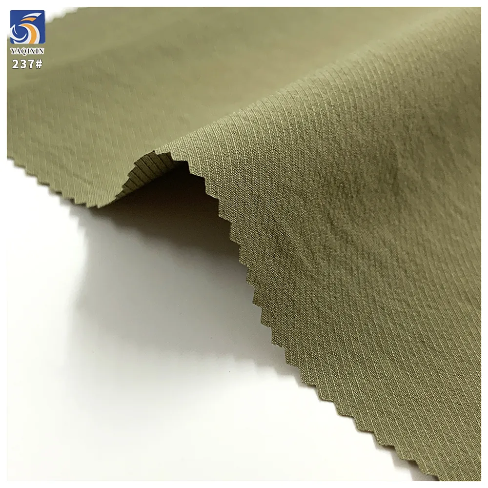 Y-237 110g No Washing/Easy Care Light Grey Woven 100% Polyester Fine Twill Fabric 150cm for Pants Casual Trousers