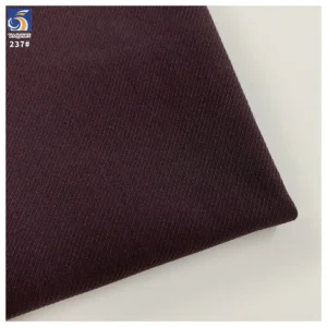 Y-237 110g No Washing/Easy Care Light Grey Woven 100% Polyester Fine Twill Fabric 150cm for Pants Casual Trousers