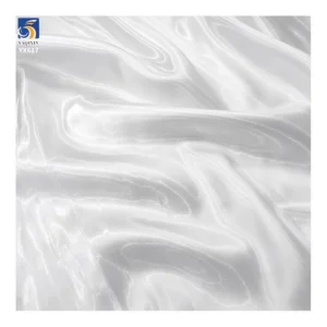YX617 Inexpensive Satin Fabric China Width 150cm 110gsm Shiny Glossy Polyester Satin Fabric for Party Dress Making
