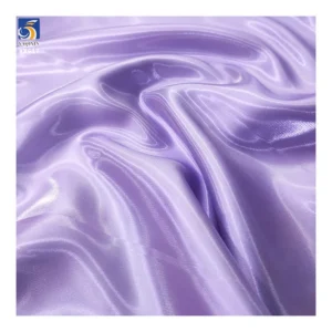 YX617 Inexpensive Satin Fabric China Width 150cm 110gsm Shiny Glossy Polyester Satin Fabric for Party Dress Making