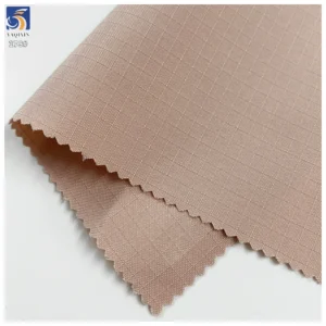 Y-178 T400 Fabric 160g 0.3cm Plaid 100% Polyester Breathable Oxford Fabric 160cm for Jacket RTS Wholesale