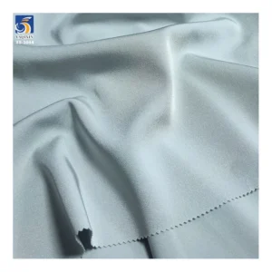 Wholesale Elasticity Woven Spandex Solid Color Super Soft French Korean Vietnam Silk Italian Satin for Women Dresses Fabric