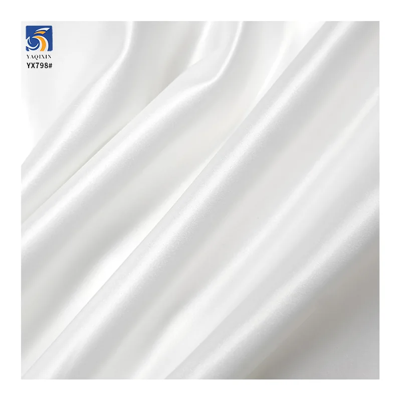 YX693-2 150*300D Bridal Satin Matte Fabric 160gsm Large Stock Wholesale for Dresses