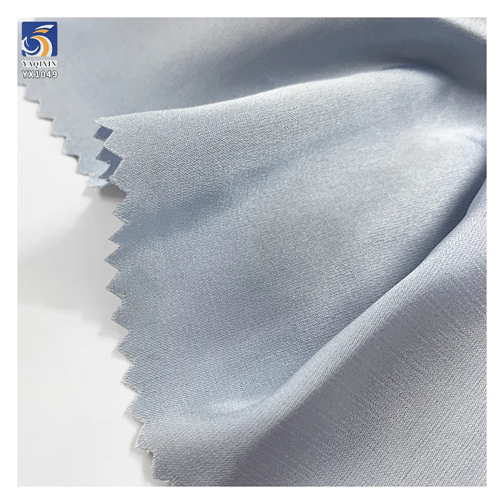 YX1049 110gsm Matte Satin Fabric for Women's Sleepwear Apparel Dress Comfortable Drape Plain Woven Stretch Satin Fabric