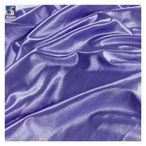 YX1089 2026 Sky Light Blue 140g/180g/250g Elastic Satin Fabric Polyester Spandex Stretch Satin Swimsuit Yoga Sports Fabrics