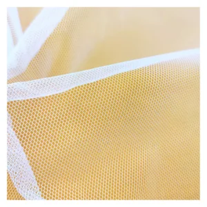 Firm Stiff Feel Tulle 40A 100% Polyester Mesh Fabric for Wedding Dress
