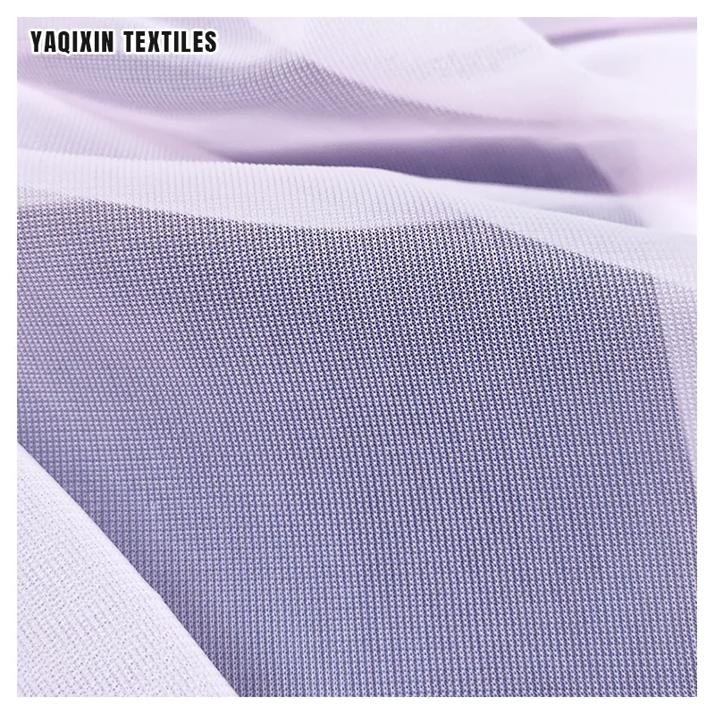 Guangzhou Zhongda Custom Elastic Power Mesh Fabric 30D Soft Polyester Spandex Stretch Tulle Mesh Fabric