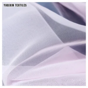 Guangzhou Zhongda Custom Elastic Power Mesh Fabric 30D Soft Polyester Spandex Stretch Tulle Mesh Fabric