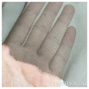 100D 90gsm 1.6 m Warp Knitted Rhombus Mesh Tulle Fabric 100 Polyester Material Mosquito Net Fabric Roll Supplier