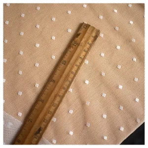 HF2015 Sexy Beauty Stockings Fabric Spandex 4 Way High Stretch Mesh Fabric Swiss Dots Jacquard Lace Mesh Fabric for Lingerie